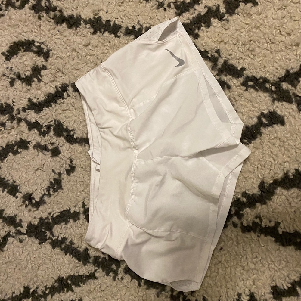 White Nike Shorts